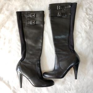 Cole Haan Nike Air Knee High Buckle Boots